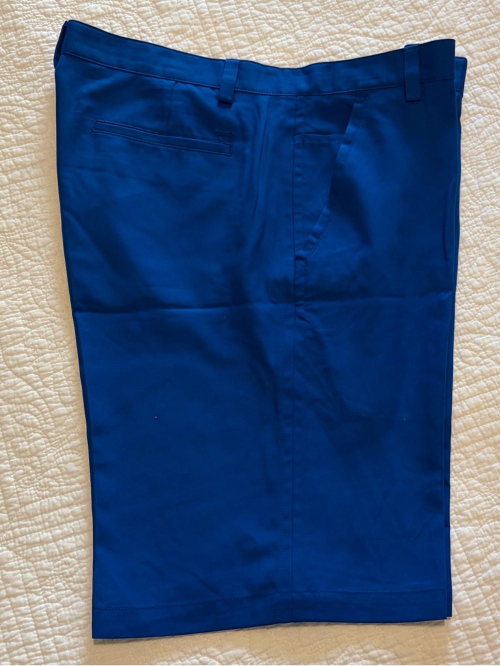 IZOD Swingflex Stretch Performance Vibrant Royal Blue Golf Shorts 36